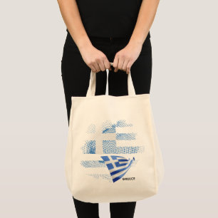 Tote Bag Drapeau de la Grèce