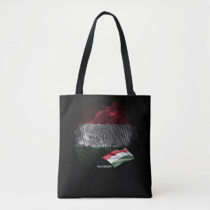 Tote Bag Drapeau de la Hongrie