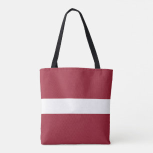 Tote Bag Drapeau de la Lettonie