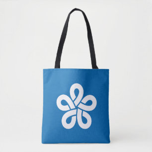 Tote Bag Drapeau de la préfecture de Fukuoka, Japon