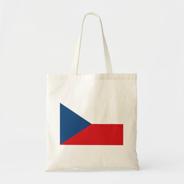 Tote Bag Drapeau de la République tchèque (Devant)