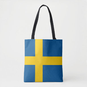 Tote Bag Drapeau de la Suède
