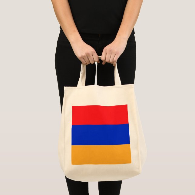 Tote Bag Drapeau de l'Arménie (Devant (produit))
