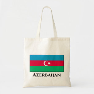 Tote Bag Drapeau de l'Azerbaïdjan