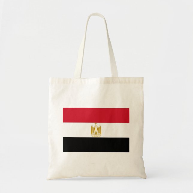 Tote Bag Drapeau de l'Égypte (Devant)