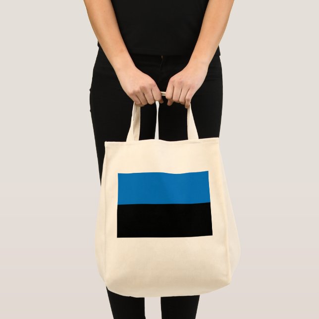 Tote Bag Drapeau de l'Estonie (Devant (produit))