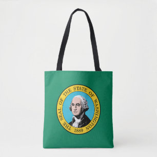 Tote Bag Drapeau de l'État de Washington