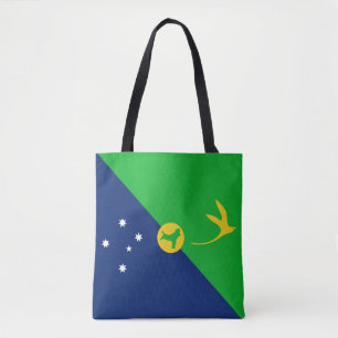 Tote Bag Drapeau de l'île Christmas