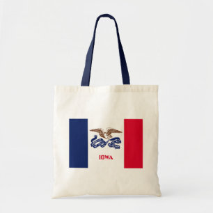 Tote Bag Drapeau de l'Iowa