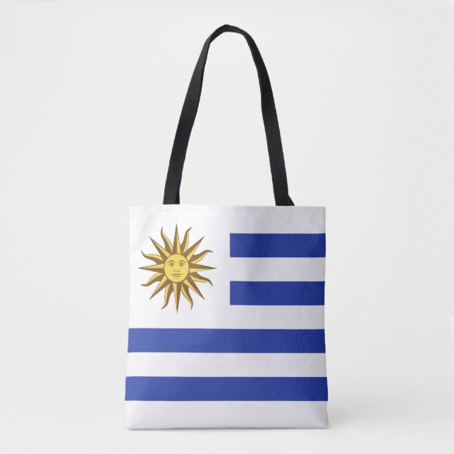 Tote Bag drapeau de l'Uruguay (Devant)