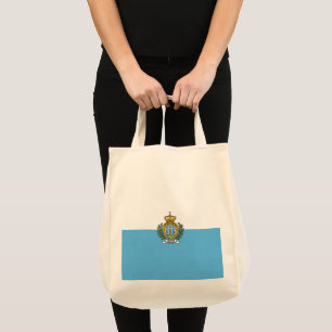 Tote Bag Drapeau de Saint-Marin