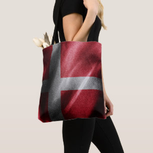 Tote Bag Drapeau de soie du Danemark