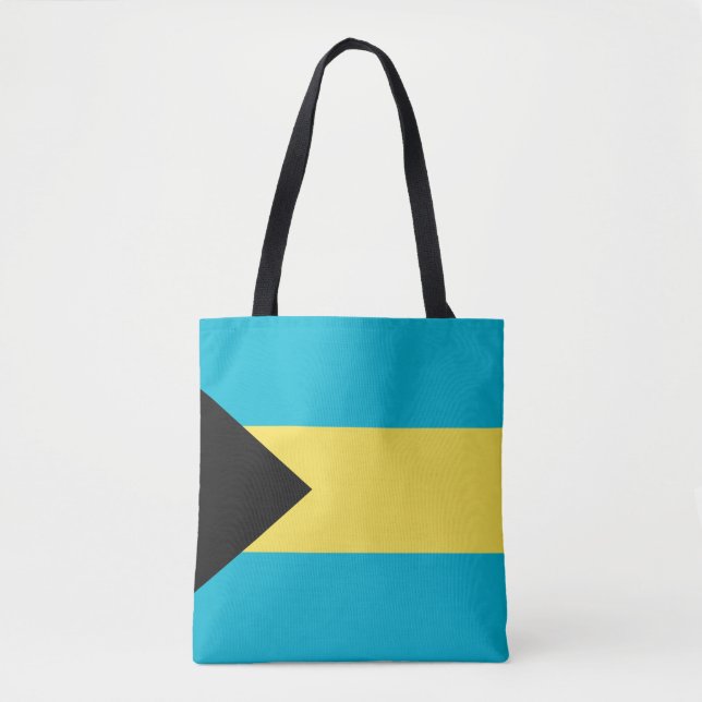 Tote Bag Drapeau des Bahamas (Devant)