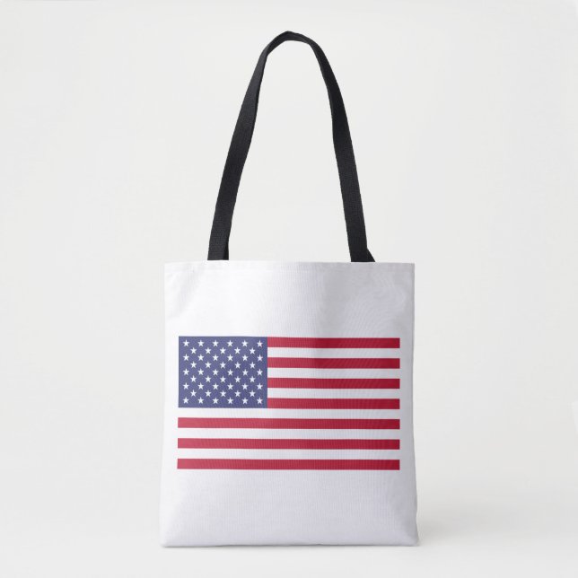 Tote Bag Drapeau des États-Unis d'Amérique (Devant)