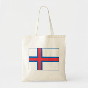Tote Bag Drapeau des îles Féroé