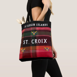 Tote Bag Drapeau des îles Vierges américaines Ste Croix USV