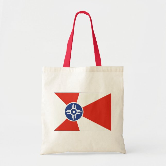 Tote Bag Drapeau des TIC Wichita Kansas (Devant)