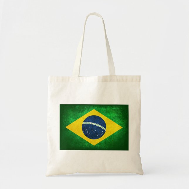 Tote Bag Drapeau du Brésil (Devant)
