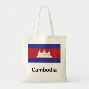 Tote Bag Drapeau du Cambodge