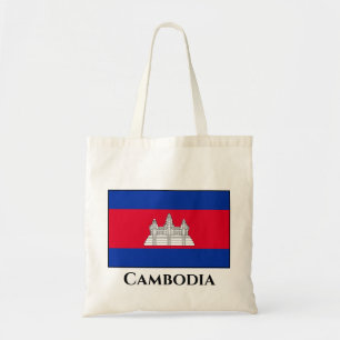 Tote Bag Drapeau du Cambodge
