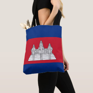 Tote Bag drapeau du Cambodge