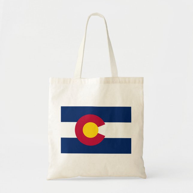 Tote Bag Drapeau du Colorado (Devant)