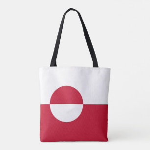 Tote Bag Drapeau du Groenland