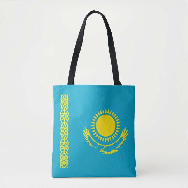 Tote Bag Drapeau du Kazakhstan (Devant)