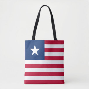 Tote Bag Drapeau du Liberia
