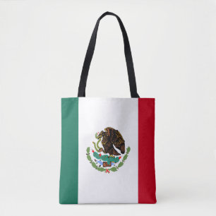 Tote Bag Drapeau du Mexique