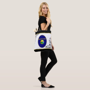Tote Bag Drapeau du Montana