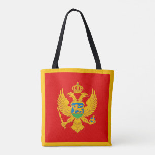 Tote Bag Drapeau du Monténégro