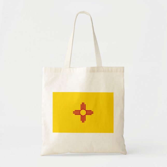 Tote Bag Drapeau du Nouveau-Mexique (États-Unis) (Devant)