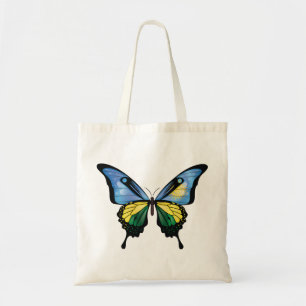 Tote Bag Drapeau du papillon d'hirondelle du Rwanda