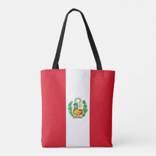 Tote Bag Drapeau du Pérou
