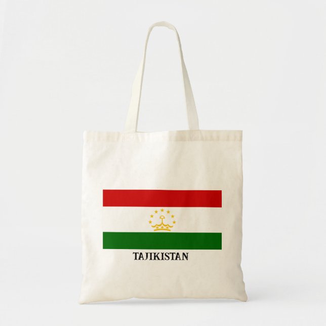 Tote Bag Drapeau du Tadjikistan (Devant)
