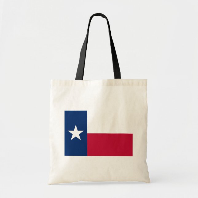 Tote Bag Drapeau du Texas : Longhorns, l'État de l'étoile s (Devant)