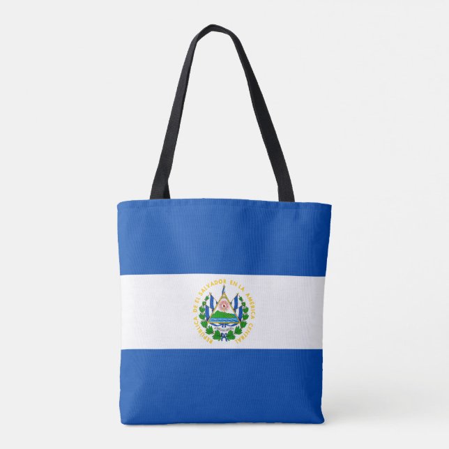 Tote Bag Drapeau El Salvador (Dos)