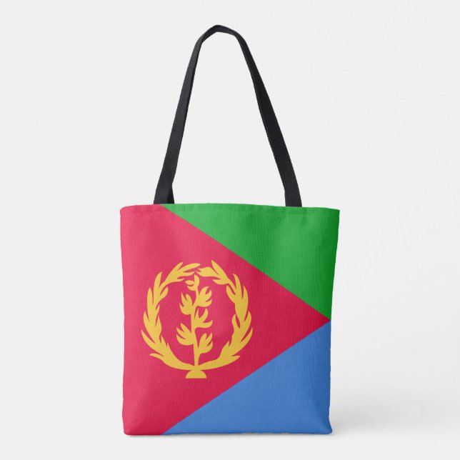 Tote Bag Drapeau Érythrée (Dos)