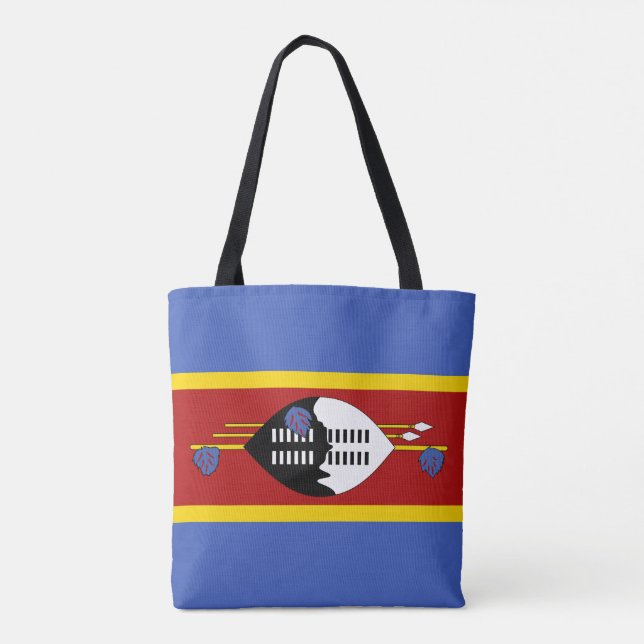 Tote Bag Drapeau Eswatini (Dos)