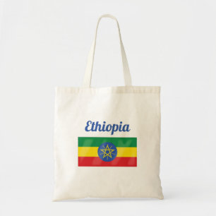 Tote Bag Drapeau Éthiopie