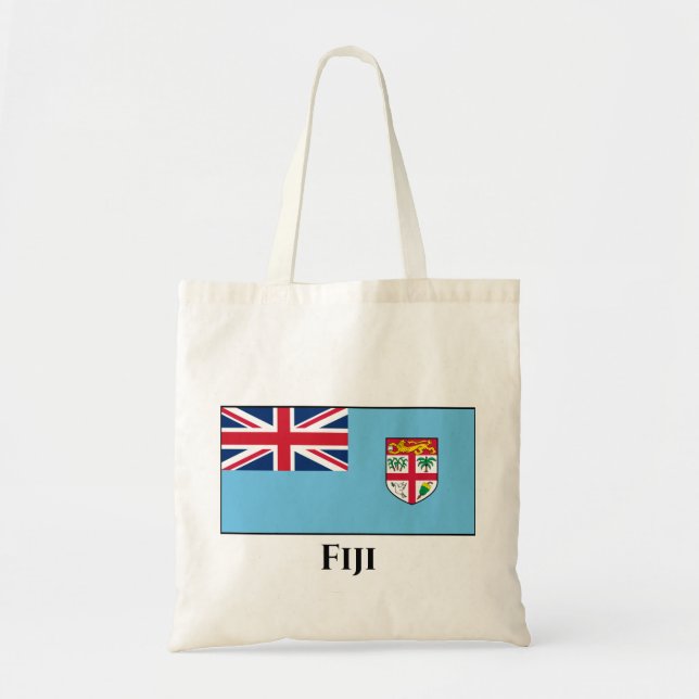 Tote Bag Drapeau Fidji (Devant)