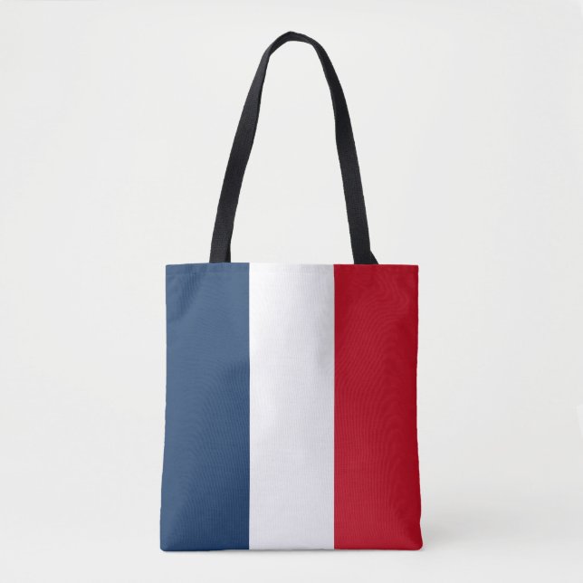 Tote Bag Drapeau français (Devant)