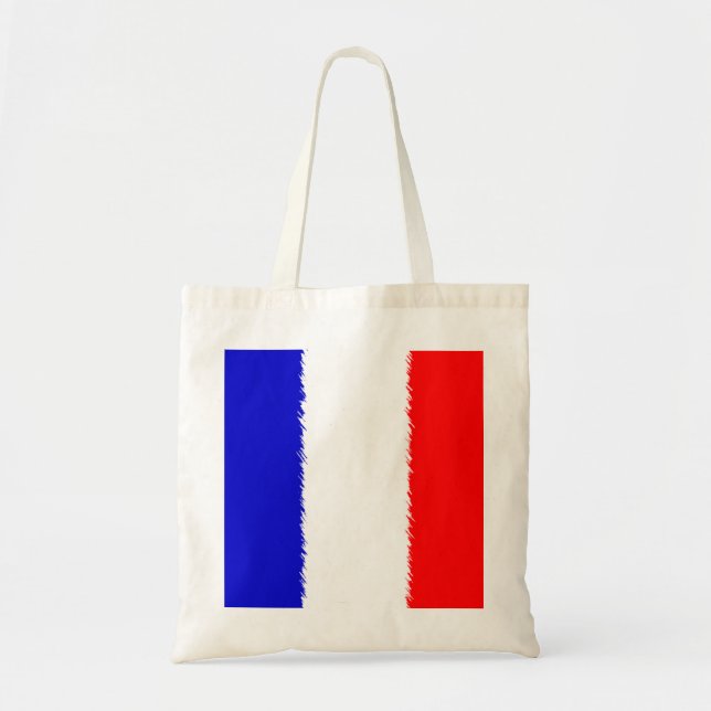 Tote Bag Drapeau français (Devant)