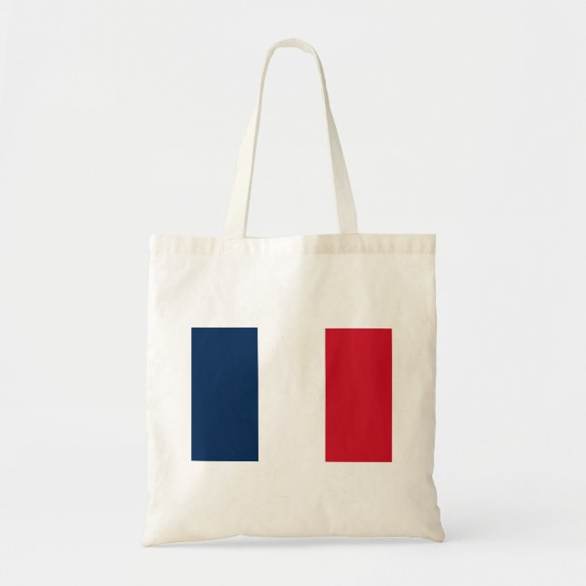Tote Bag Drapeau français (Devant)