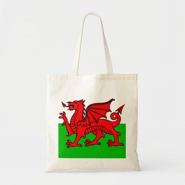 Tote Bag Drapeau gallois (Devant)
