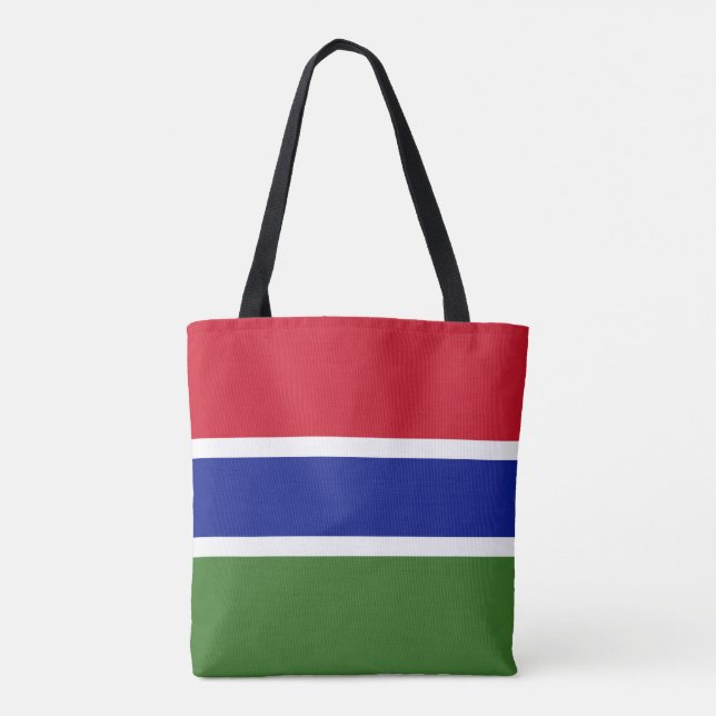 Tote Bag Drapeau Gambie (Dos)