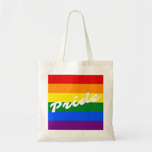 Tote Bag Drapeau Gay pride arc-en-ciel 6 bandes LGBT