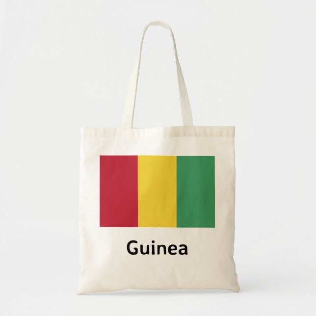 Tote Bag Drapeau Guinée (Devant)