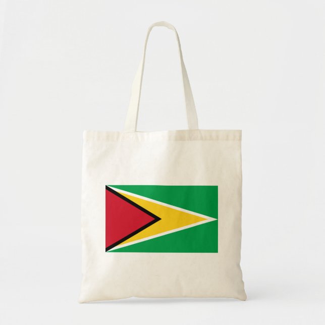 Tote Bag Drapeau Guyana (Devant)